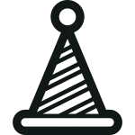 Celebrate SVG Icon